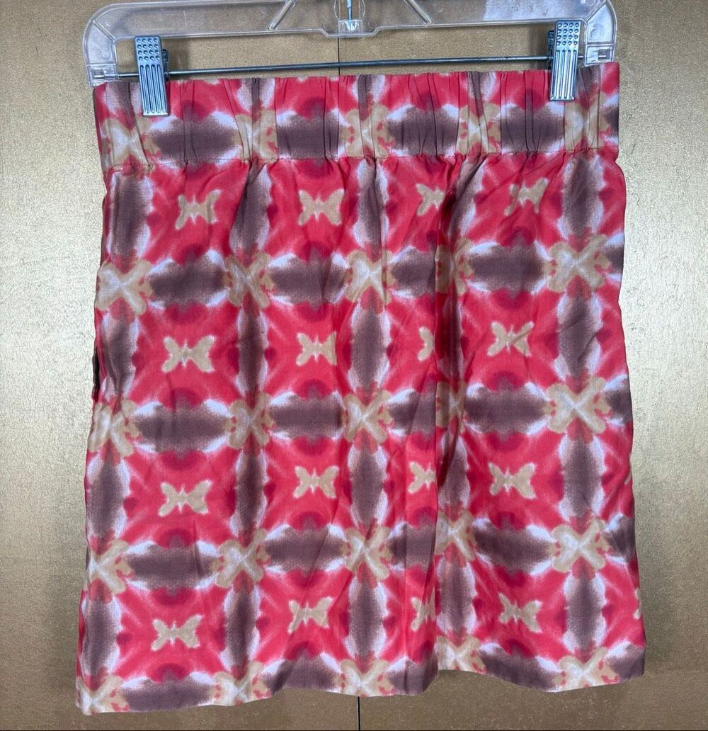 J.Crew watercolor tie dye skirt size 2